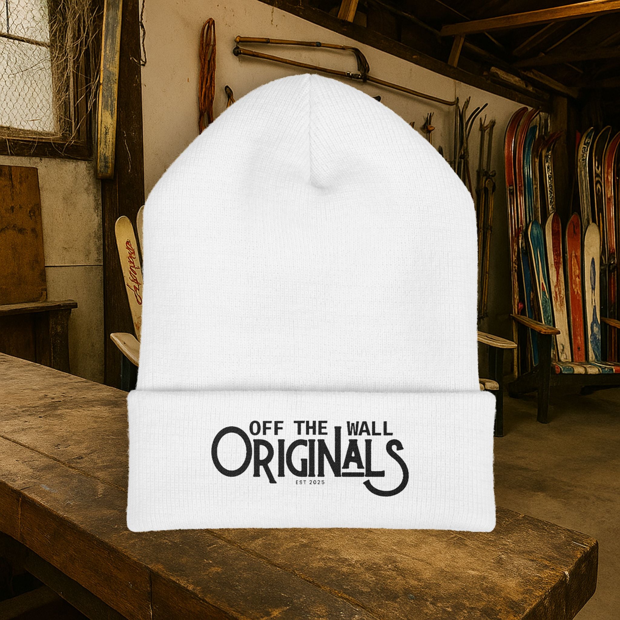 Embroidered Logo Beanie