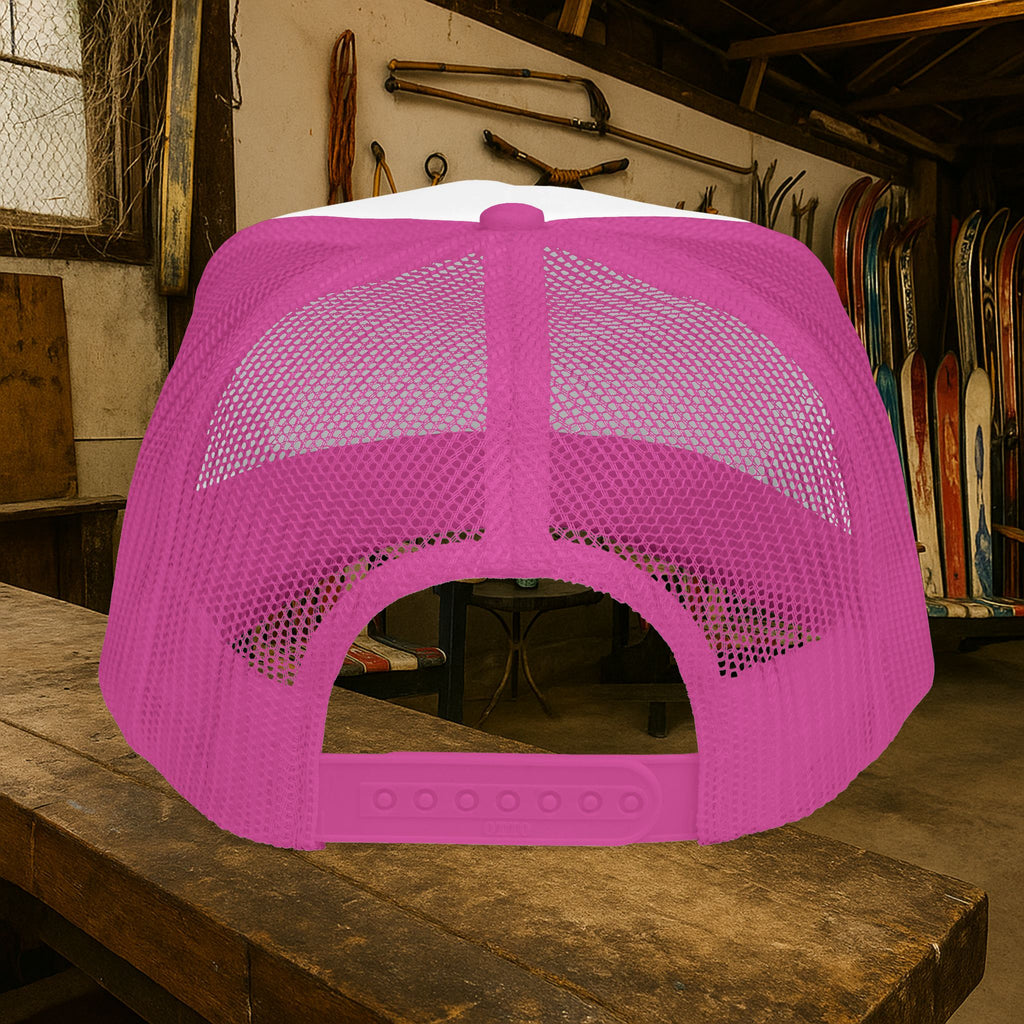 Off The Wall Originals Trucker Cap | Retro Script Logo