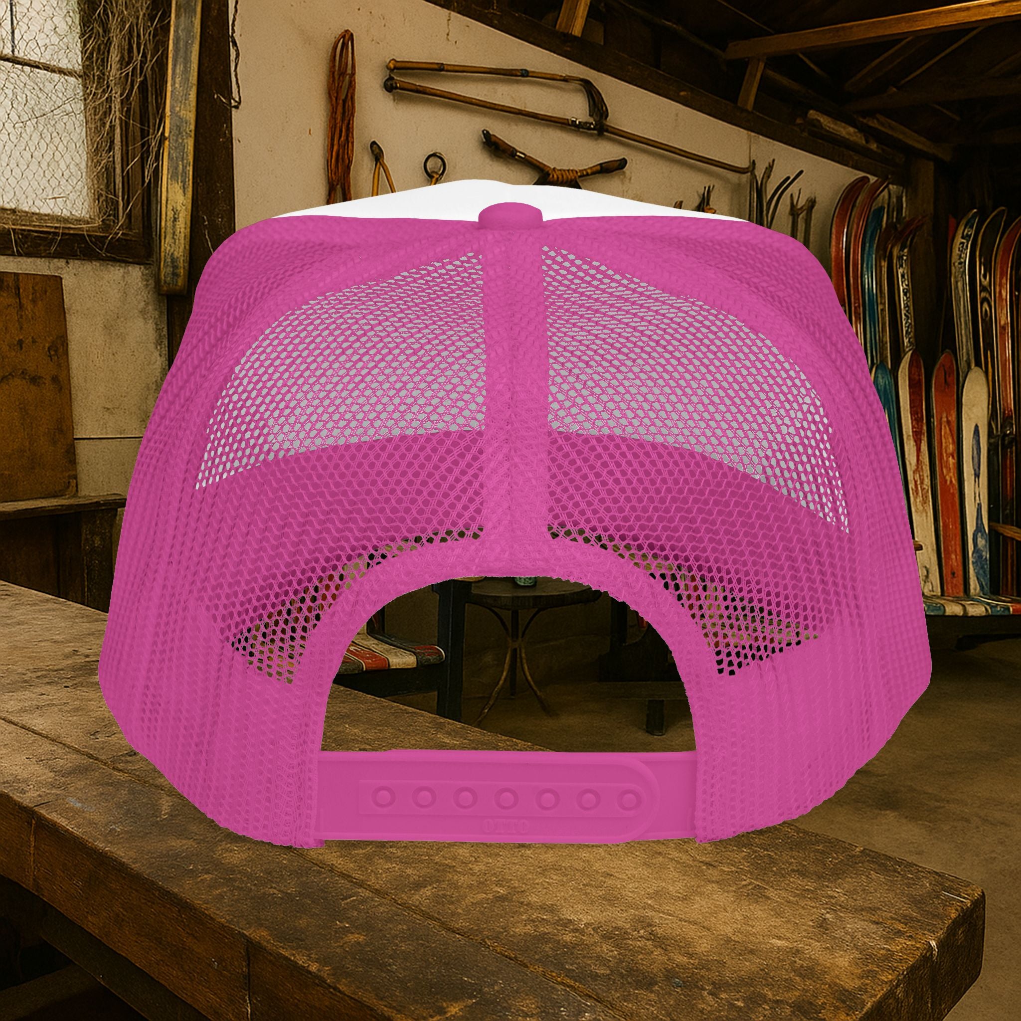 Off The Wall Originals Trucker Cap | Retro Script Logo