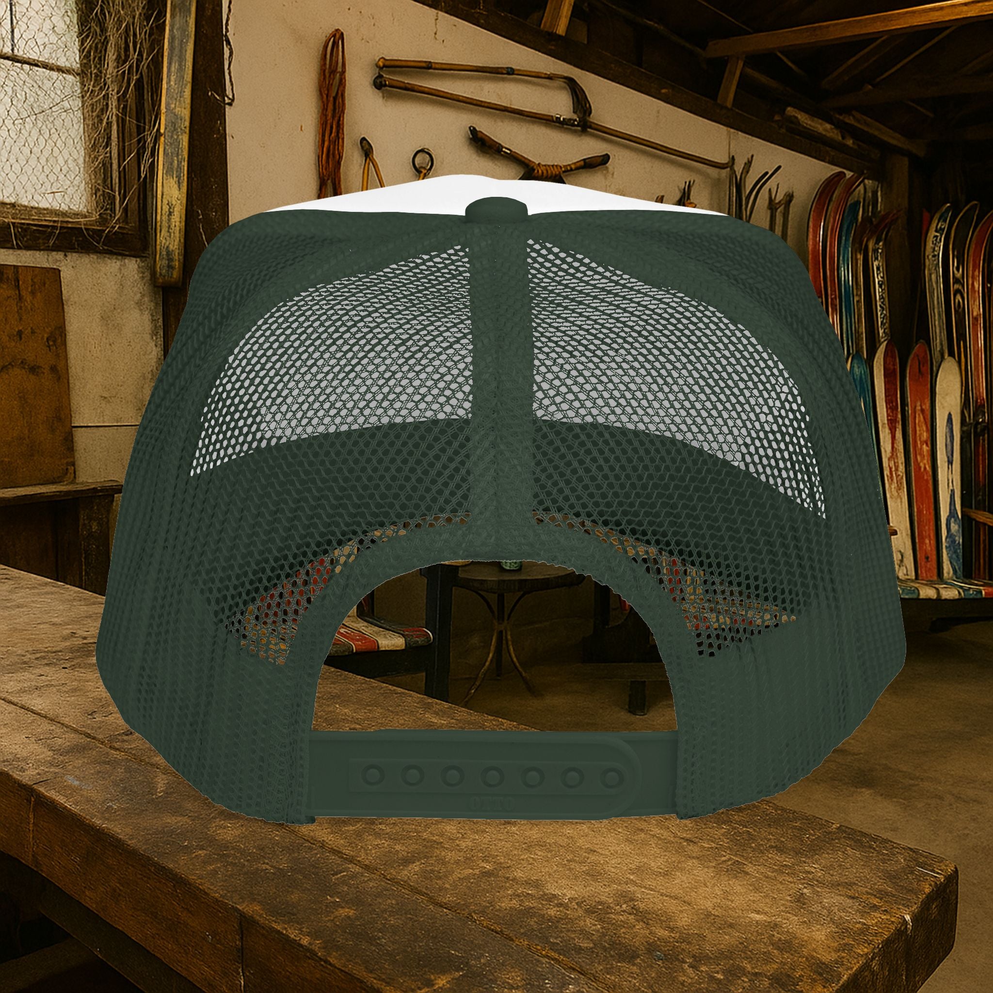 Off The Wall Originals Trucker Cap | Retro Script Logo