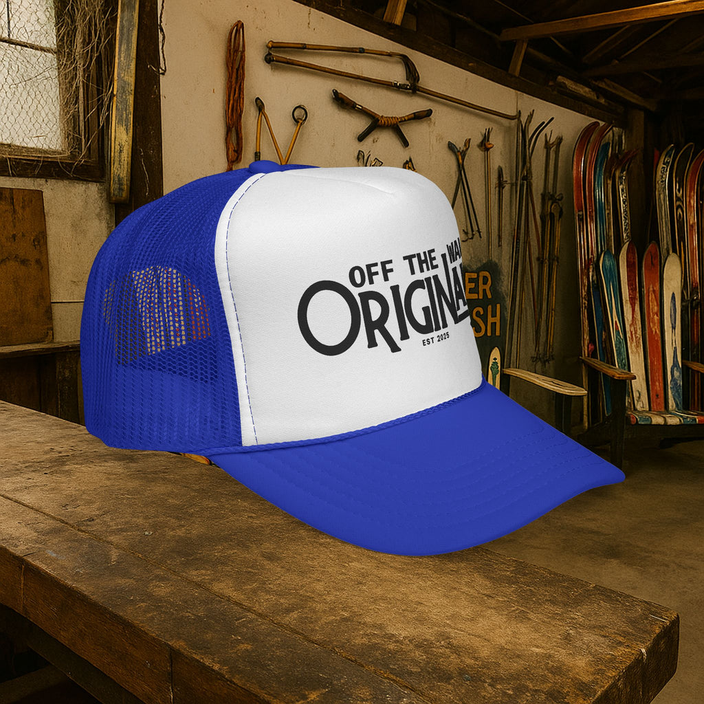 Off The Wall Originals Trucker Cap | Retro Script Logo