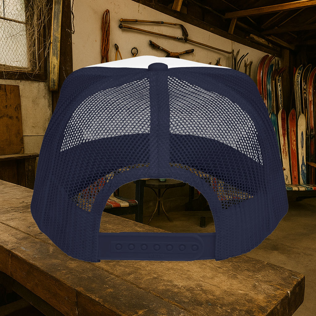 Off The Wall Originals Trucker Cap | Retro Script Logo