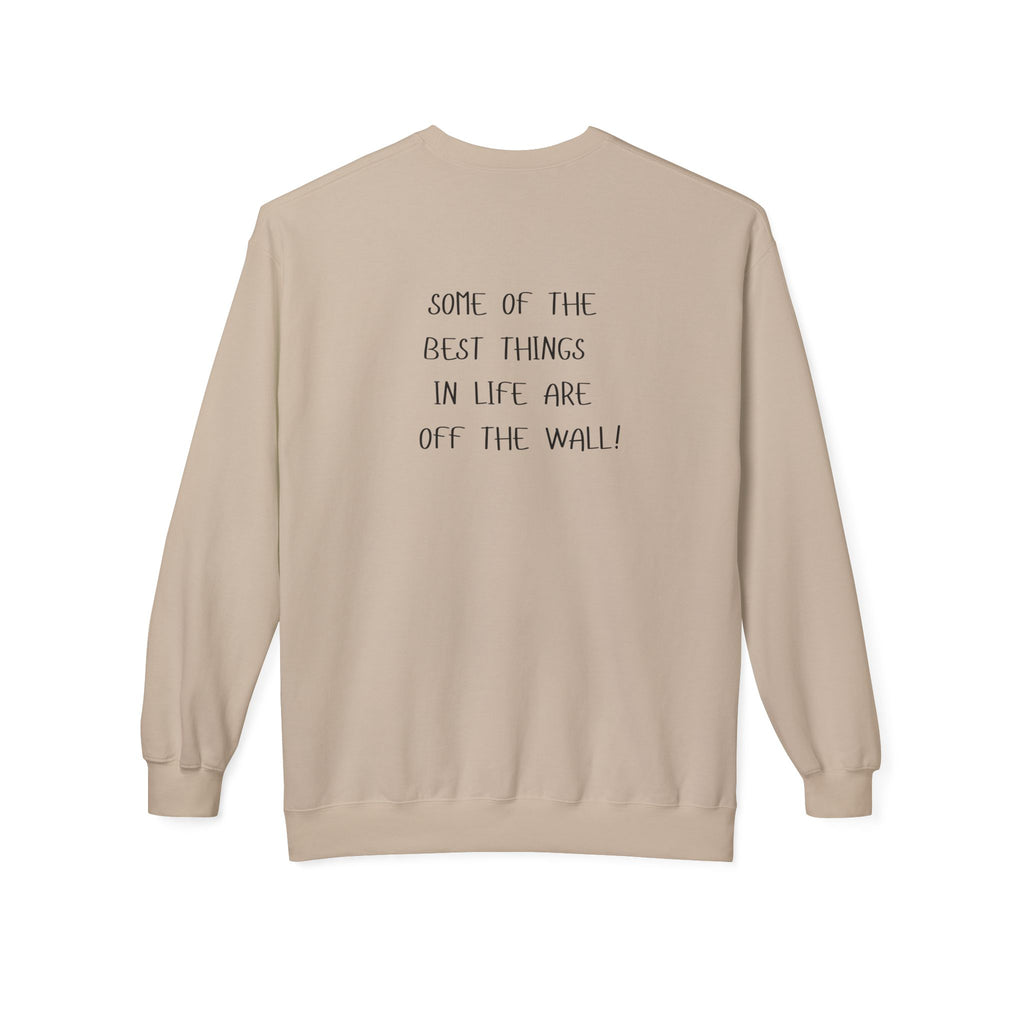 Off The Wall Originals Crewneck Sweatshirt | Some of the Best Things in Life Are Off the Wall | Shop Swag Collection