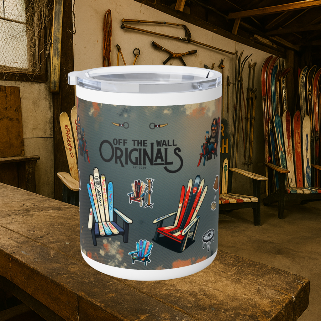 Off The Wall Originals Caricature Series Mug  10oz Stainless Tumbler