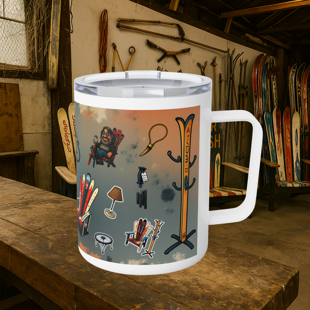 Off The Wall Originals Caricature Series Mug  10oz Stainless Tumbler