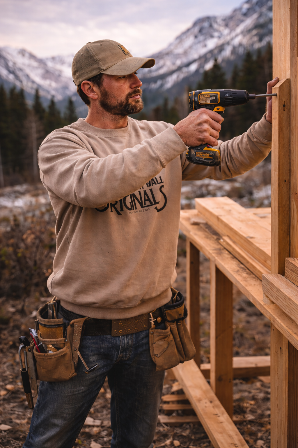 Off The Wall Originals Crewneck Sweatshirt | Some of the Best Things in Life Are Off the Wall | Shop Swag Collection