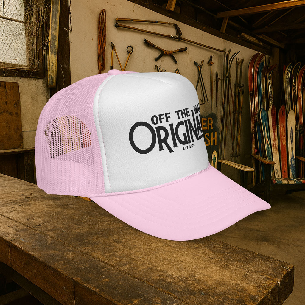 Off The Wall Originals Trucker Cap | Retro Script Logo
