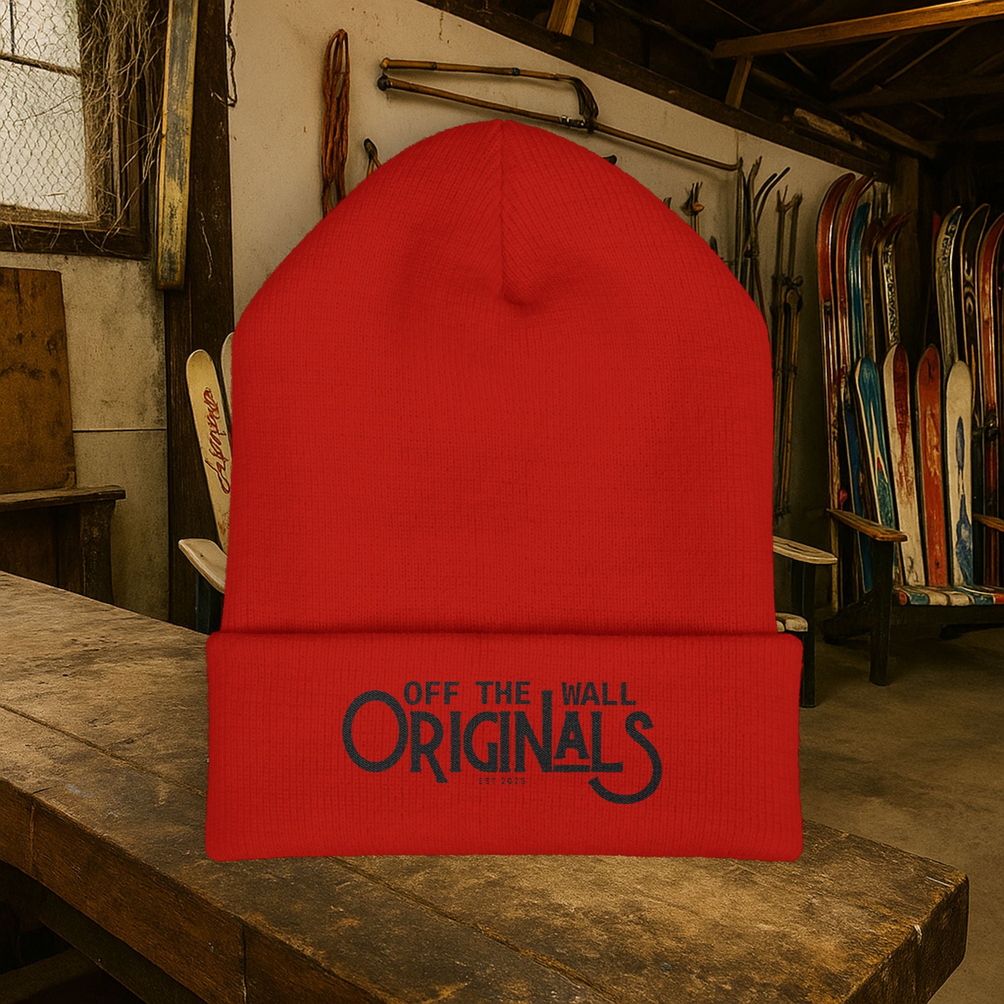 Embroidered Logo Beanie