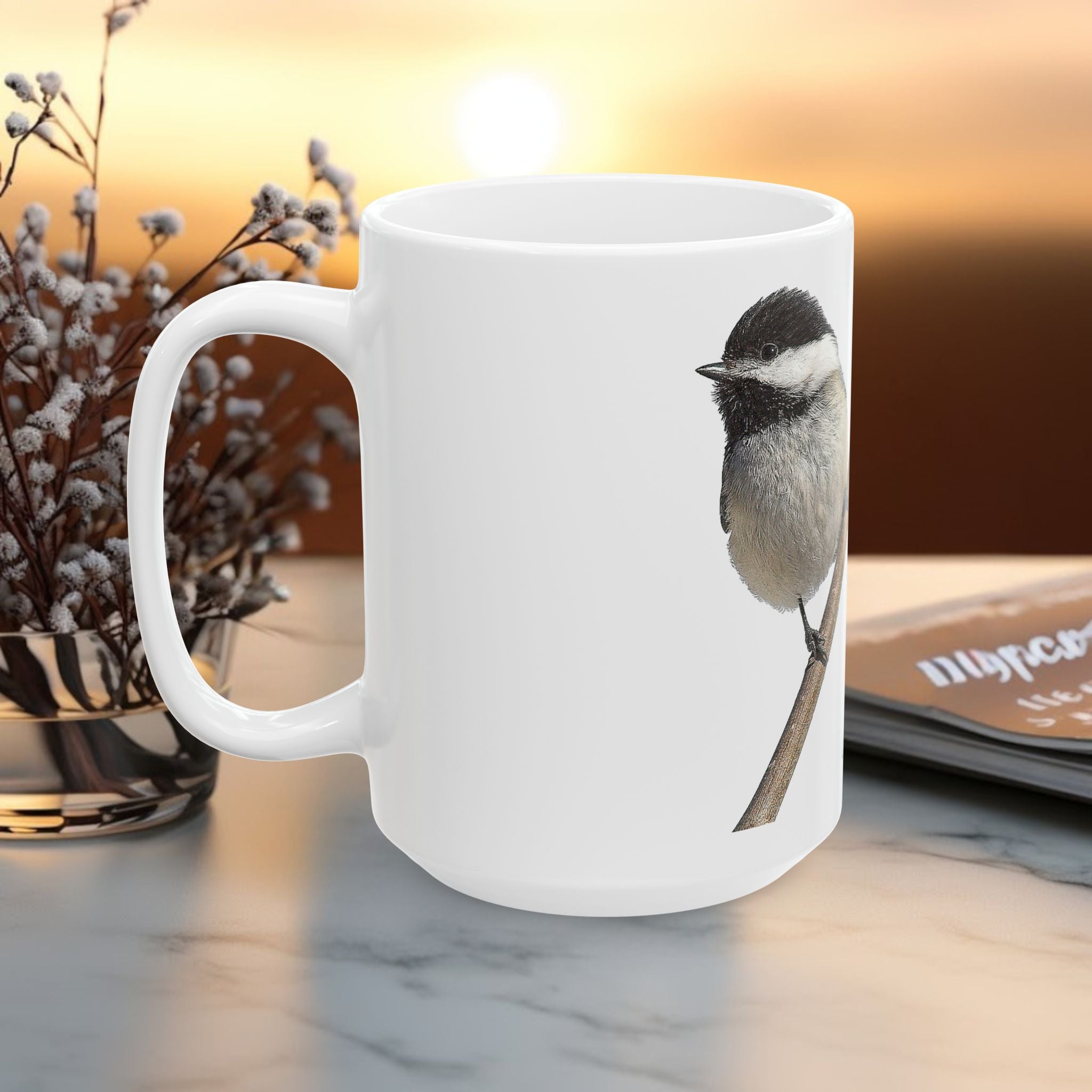 Black-Capped Chickadee | Artography Ceramic Mug