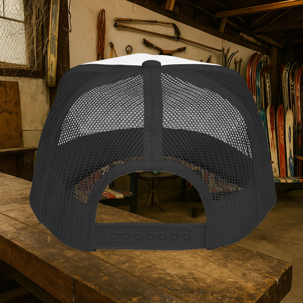 Off The Wall Originals Trucker Cap | Retro Script Logo