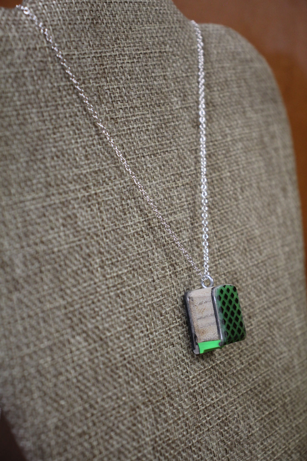 Alpine Ski Edge Necklace | Handcrafted Slope Style Jewelry