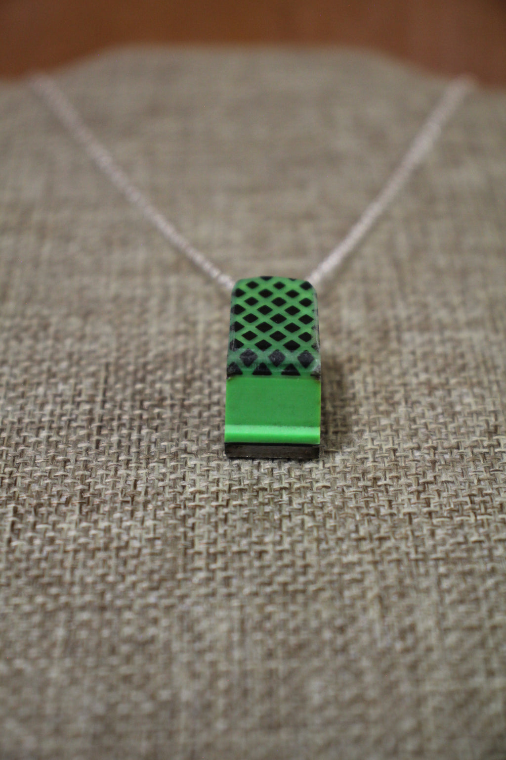 Alpine Ski Edge Necklace | Handcrafted Slope Style Jewelry