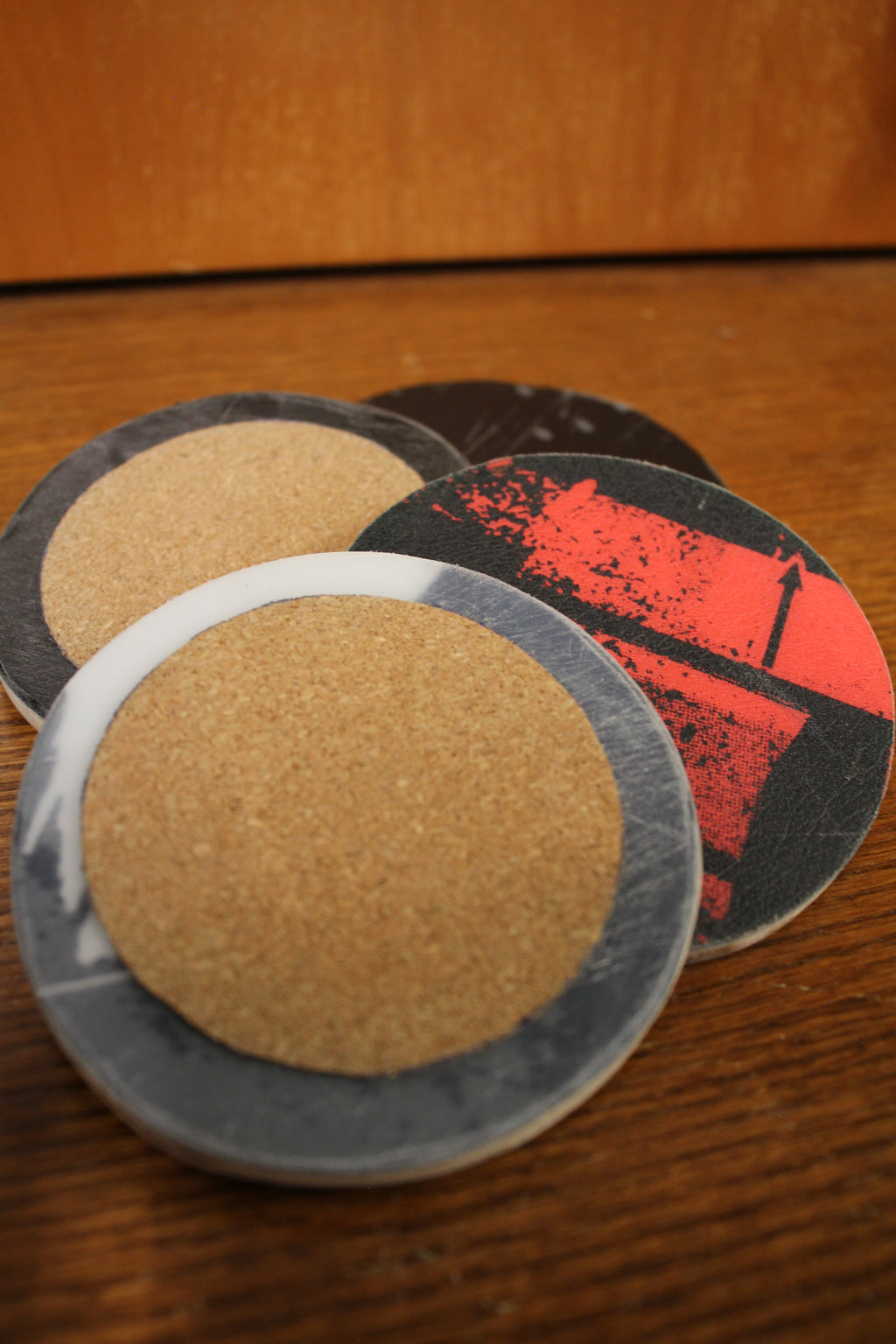 Burton Snowboard Drink Coaster Set | Upcycled 3.5" Handmade Coaster Set  Set of 4