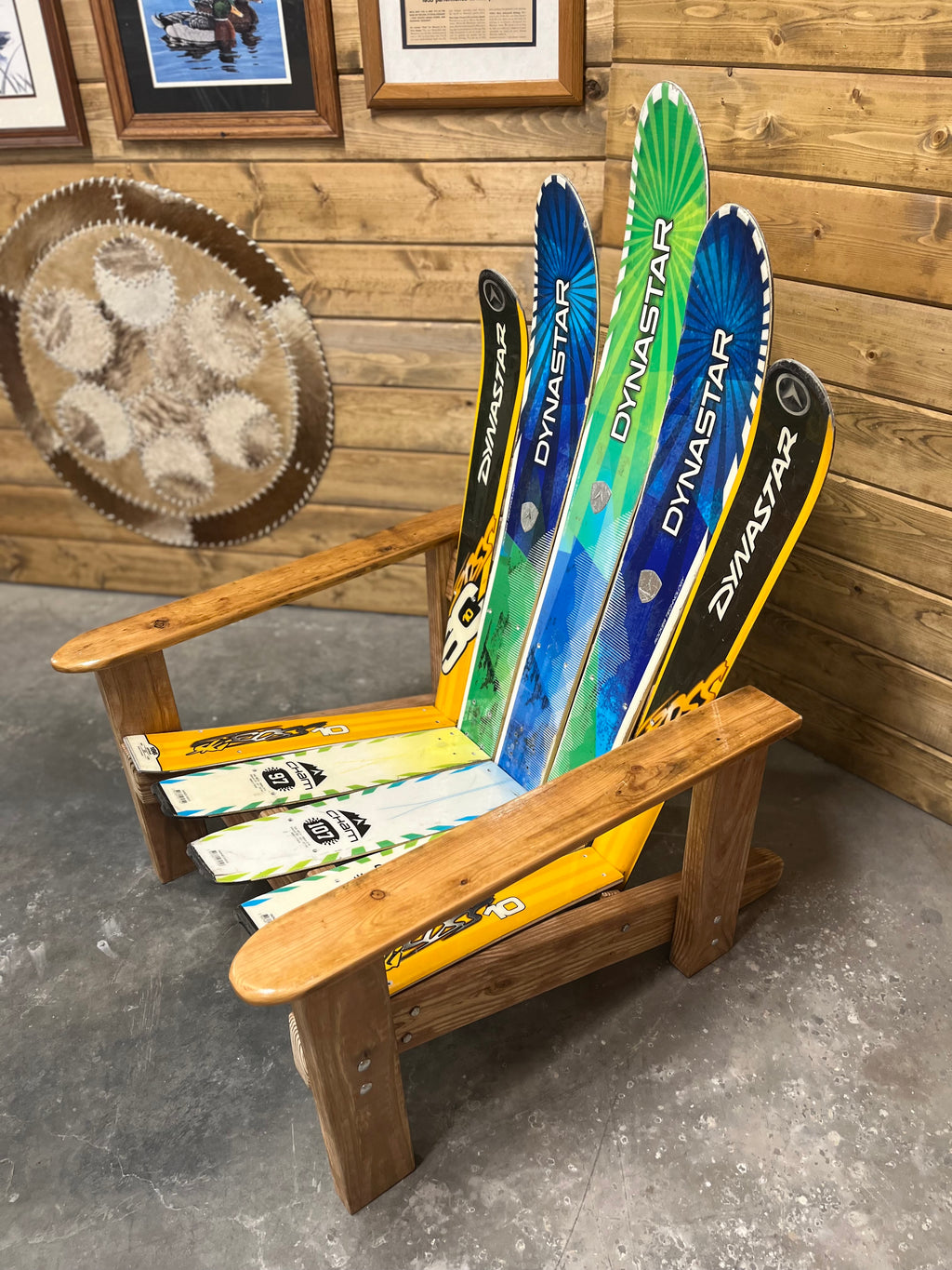 Adirondack Ski Chair | Handmade from Up-Cycled Alpine Skis