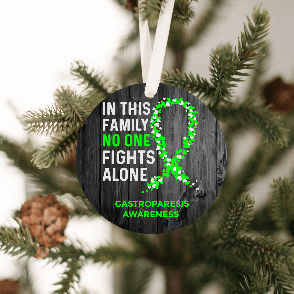 Gastroparesis Christmas Ornament