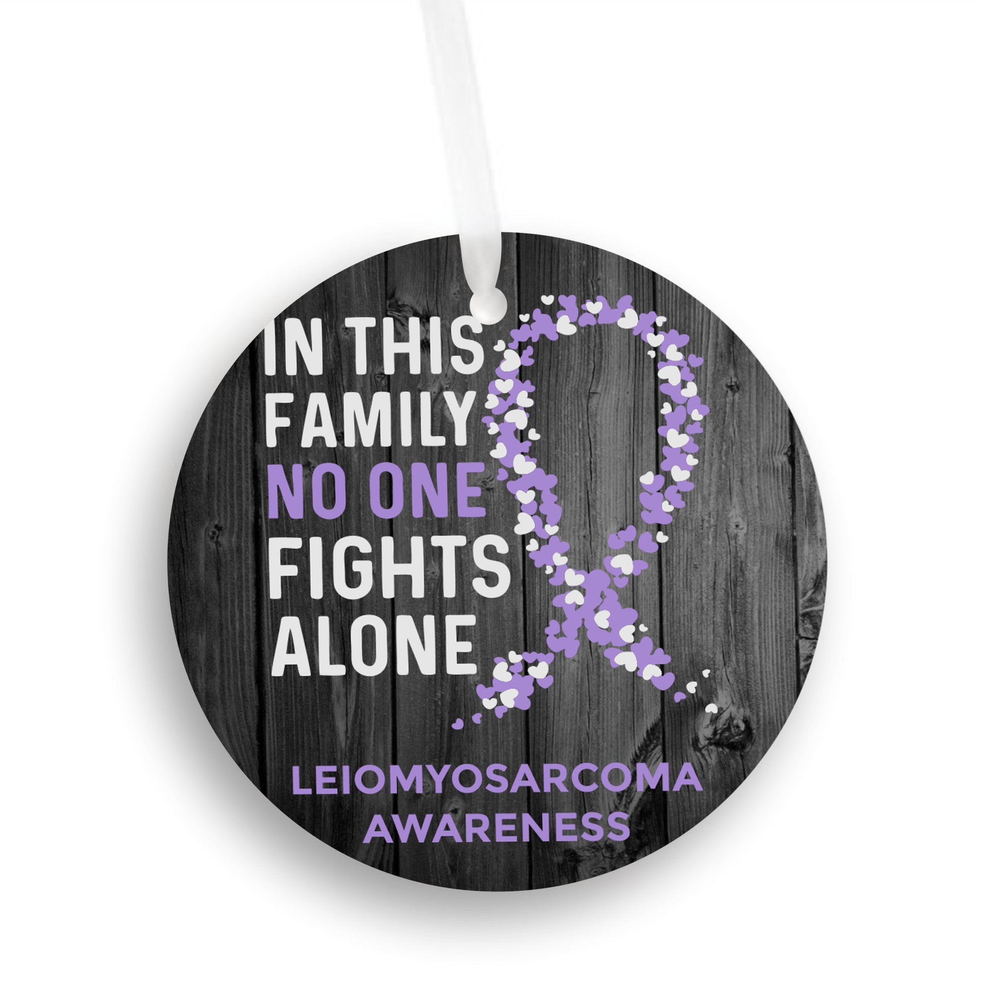 Leiomyosarcoma Awareness Christmas Ornament